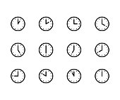 Time Icons 24h