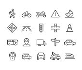 Traffic Icons - Classic Line Series