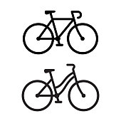 Two bike icons