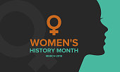 Women's History Month. Celebrated during March in the United States, United Kingdom, and Australia