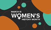 Women's History Month. Celebrated during March in the United States, United Kingdom, and Australia