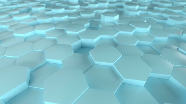 blue honeycombs endless loop background spec.studio