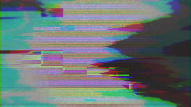 Unique Design Abstract Digital Animation Pixel Noise Glitch Error Video Damage